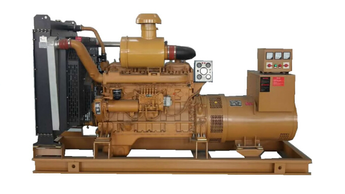 青龙上柴250kw大型柴油二手发电机组
