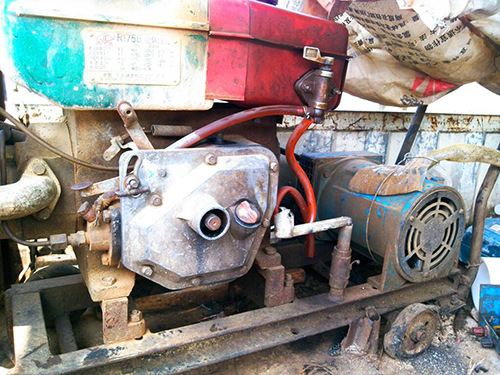 青龙单杠柴油机发电机出租